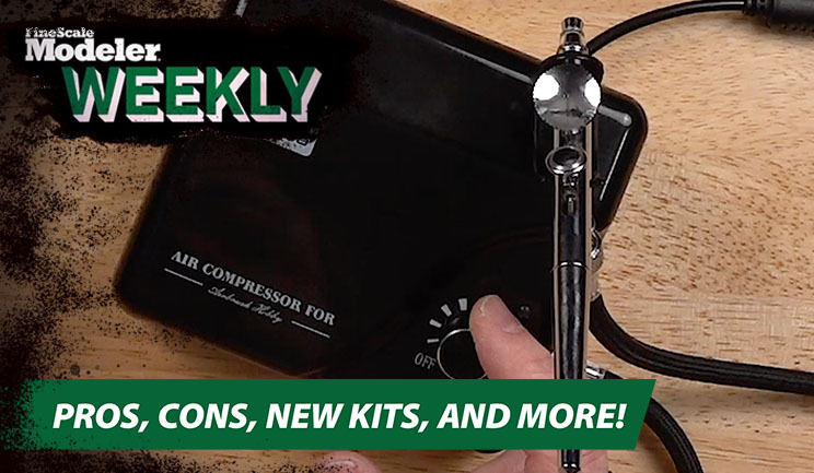 FSM opens new kits from Tamiya and Revell, tries a Fengda airbrush, and asks a thoughtful question