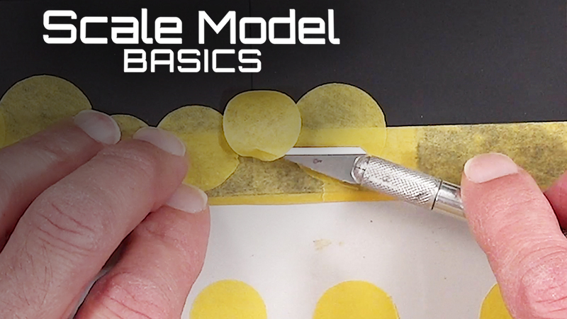 Scale Model Basics: Mask and paint Mickey Mouse camouflage
