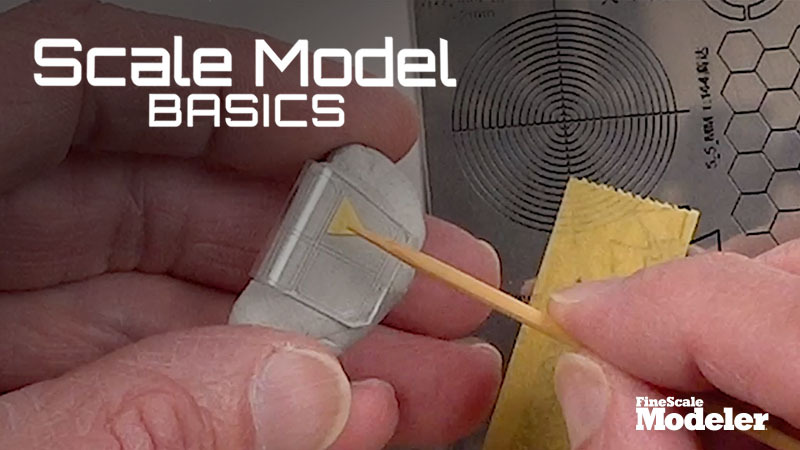 Scale Model Basics: Masking airplane canopies